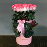 باکس رز باغچه ای متوسط فلورانس – طراحی زیبا برای گل‌های تازه