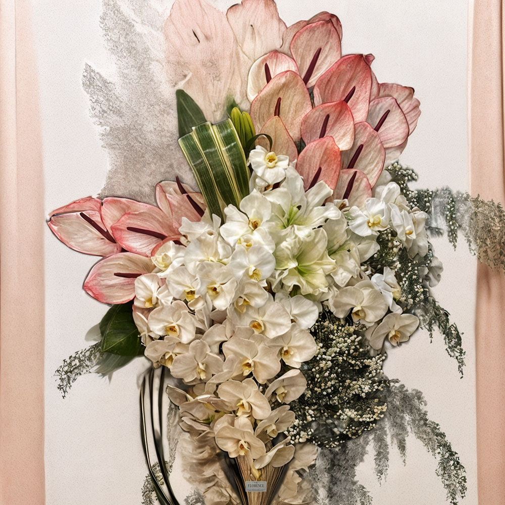 بلور-گل-مراسم-خواستگاری-کد-3763-2 بلور گل خواستگاری – تزیین لوکس برای مناسبتهای خاص