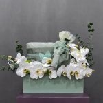 ست گل بله برون شیک با طراحی سفارشی و گل‌آرایی حرفه‌ای