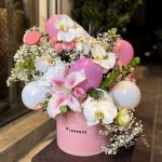 گل و بادکنک برای جشن تولد کودک با طراحی فانتزی و رنگارنگ از گالری فلورانس