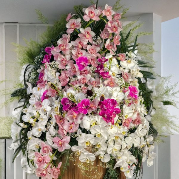 گلدان گل رویال گالری فلورانس با طراحی ایتالیایی و استحکام بالا