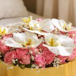 باکس گل رز مینیاتوری و ارکیده – گل‌های طبیعی با کیفیت عالی