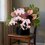 باکس گل فلورانس با ارسال فوری – هدیه‌ای سریع و شیک