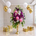 جام گل بادکنکی گالری فلورانس - دکوراسیونی متفاوت برای هر مناسبت