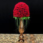 "جام گل ولنتاین کاسپین، گل‌های تازه و طراحی رمانتیک برای روز ولنتاین."