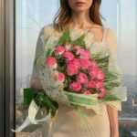دسته گل رز لب صورتی فلورانس | لطیف، زیبا، خاص برای لحظه‌های دوست‌داشتنی
