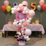 فریم گل بادکنکی گالری فلورانس: تزیین متفاوت و لوکس برای جشن‌ها