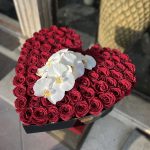 "قلب رز ولنتاین، هدیه‌ای عاشقانه برای روز ولنتاین."