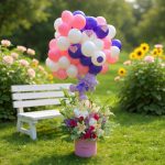 "گل بادکنکی بزرگ مجموعه فلورانس - طراحی ویژه و منحصر به فرد از گلفروشی فلورانس برای تزئین مراسم‌ها و جشن‌های خاص"