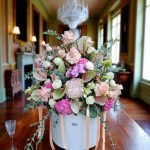 "گلدان گرد فایبر مدرن با طراحی ساده و شیک برای دکوراسیون منزل" ر