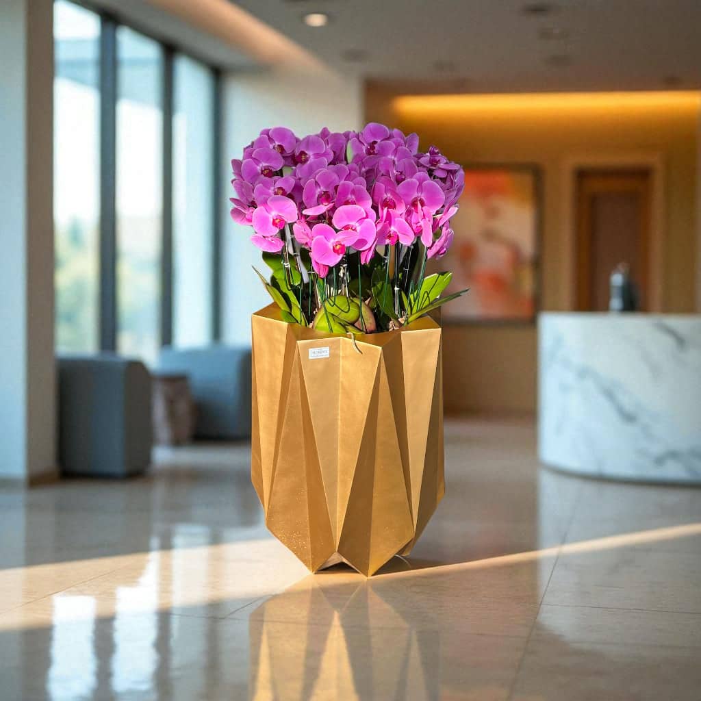 مجموعه-ارکیده-دایموند-طلایی-کد-6267-1 "مجموعه ارکیده دایموند طلایی با طراحی لوکس و شیک"