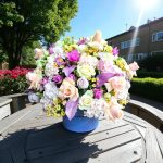 "باکس گل تولد مردانه: هدیه‌ای خاص و شیک با گل‌های انتخابی برای تولد آقایان"