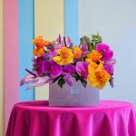 باکس گل شاد مینی – گل‌هایی پرانرژی از گل فروشی فلورانس برای هر مناسبت