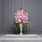 جام گل خواستگاری با گل‌های رز قرمز و طراحی لوکس