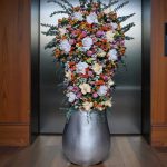 استند گل ترکیبی پاییزی مناسب دکوراسیون و هدیه خاص