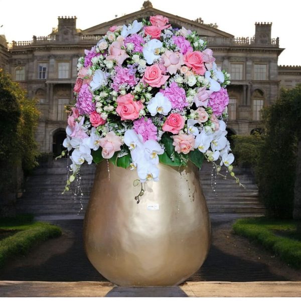 گلدان گل های بهاری خاص فلورانس با طراحی لوکس