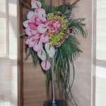 جام گل آنتریوم مدل نامتقارن با طراحی هنری